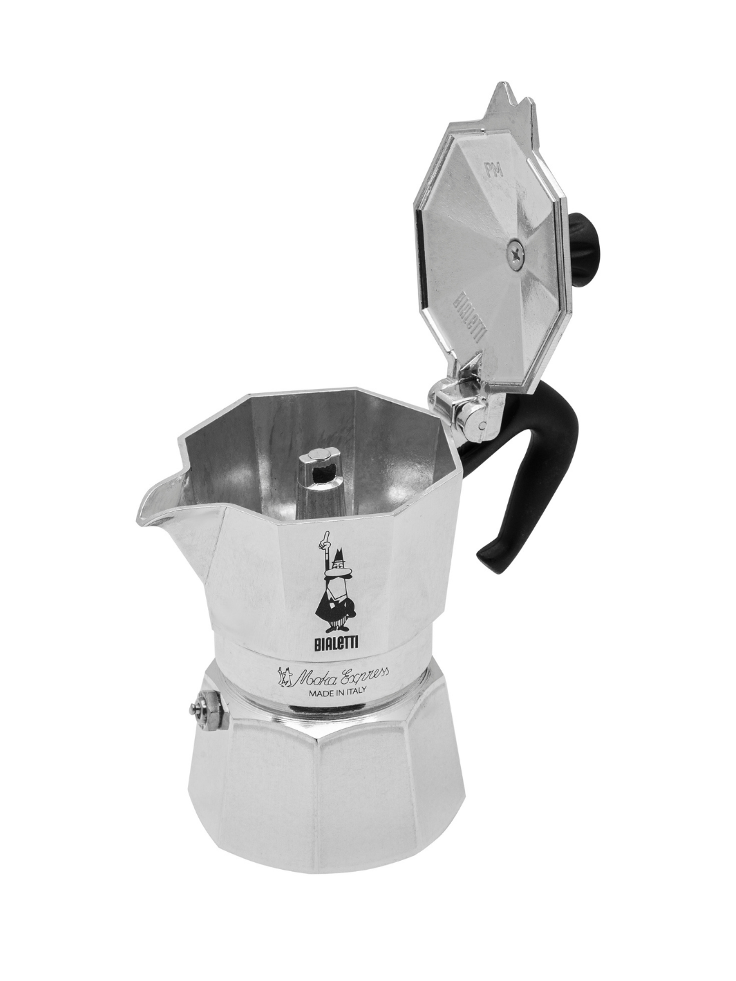 Bialetti 2 Cups Mini Express BLACK Stovetop Espresso Maker