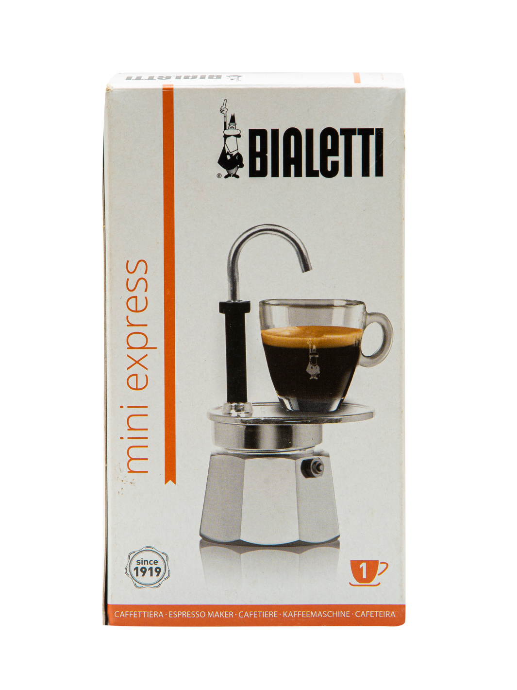 Bialetti Mini Espresso 1 Cup Humble Express