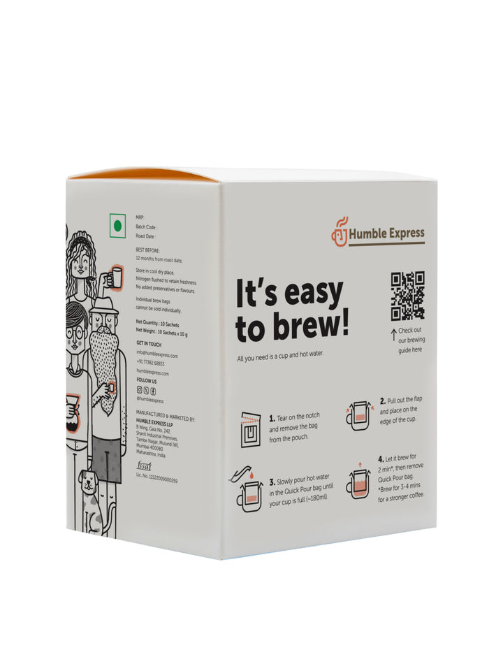 Bright Star | Medium-Dark Roast | Quick Pour Coffee