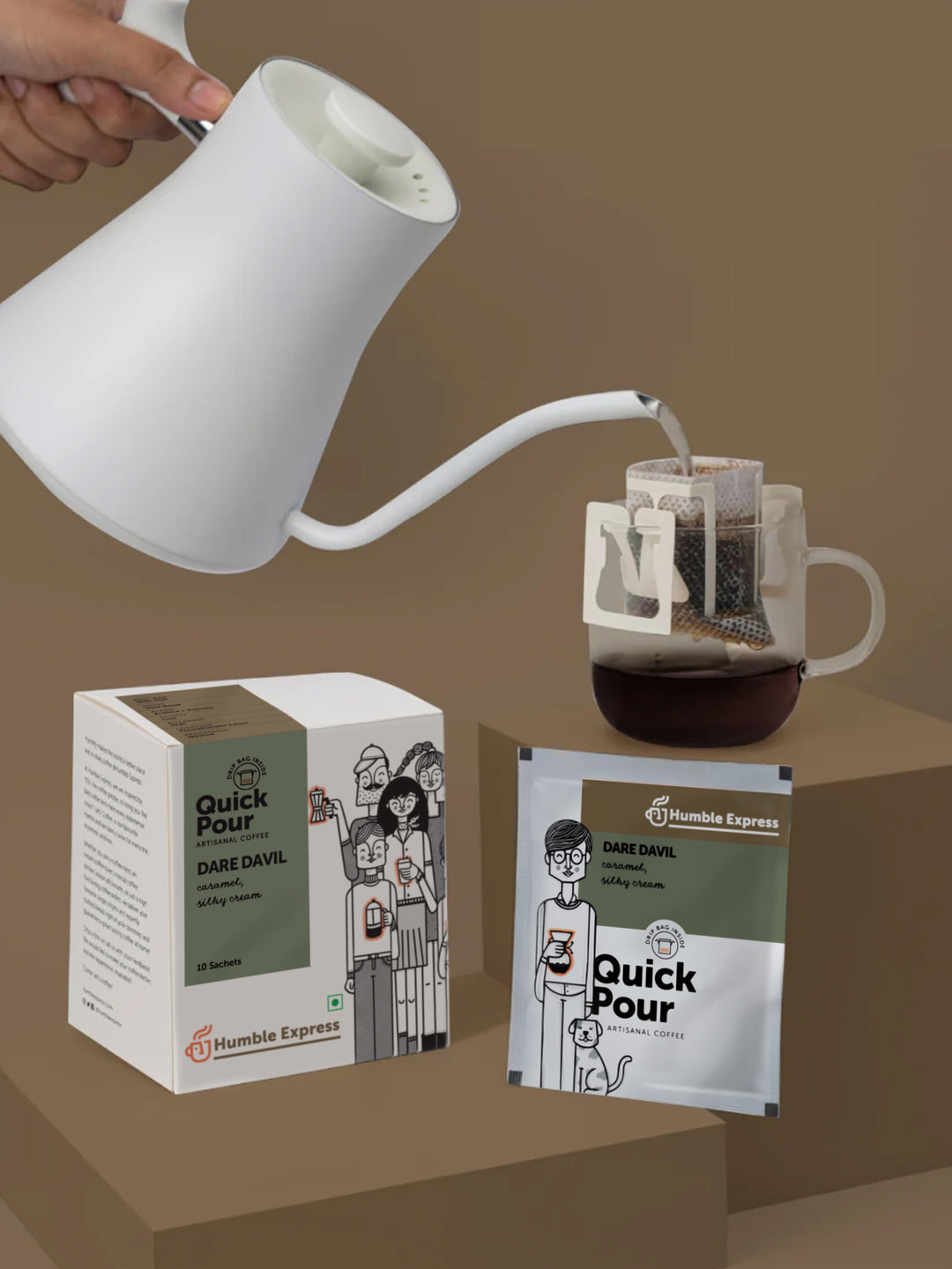 Dare Devil | Dark Roast | Quick Pour Coffee