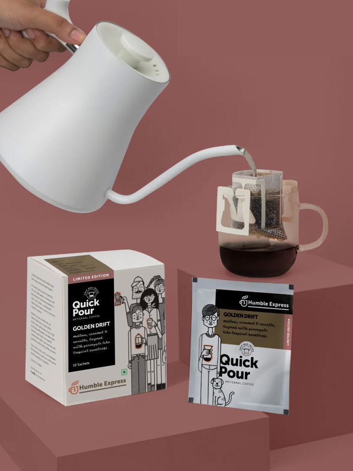 Golden Drift | Medium Roast | Quick Pour Coffee